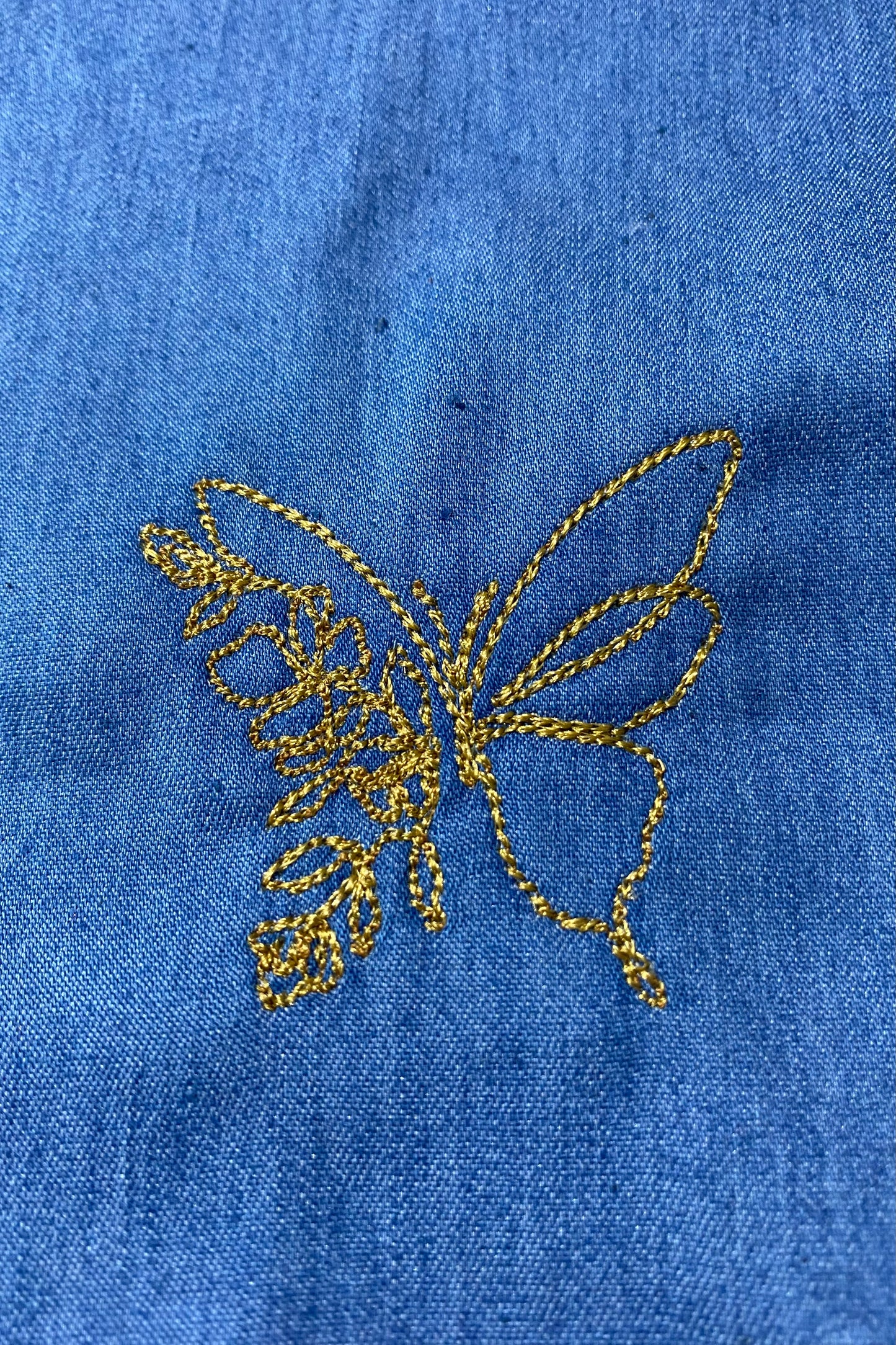 Abito jeans mini - Papillon