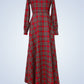 Abito lungo in tartan rosso - Romantic Christmas