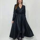 Abito midi in lana - Black Star