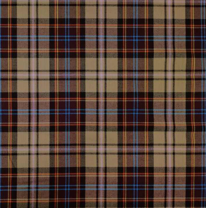 Gonna a pieghe in tartan Autumn Colors